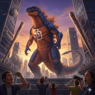 San Diego Padres Kaiju