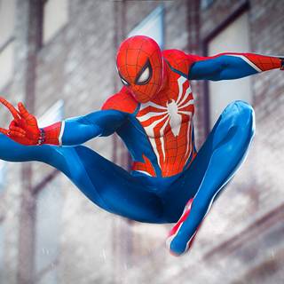 Spiderman PS4/PS5 4k Wallpaper /By Captain 