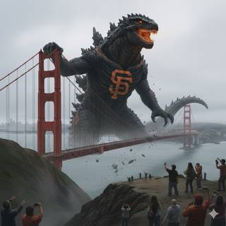 San Francisco Giants Kaiju