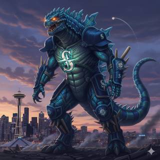 Seattle Mariners Kaiju