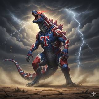 Texas Rangers Kaiju