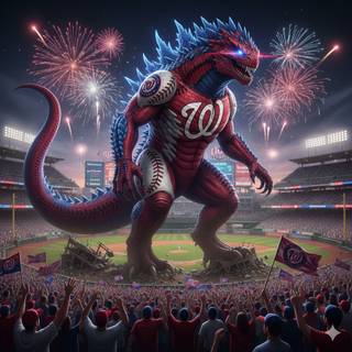 Washington Nationals Kaiju