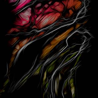 Galaxy S25 Ultra Wallpaper Black Fusion No.89