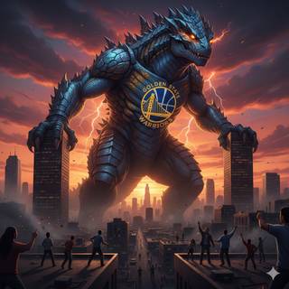 Golden State Warriors Kaiju