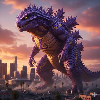 Los Angeles Lakers Kaiju