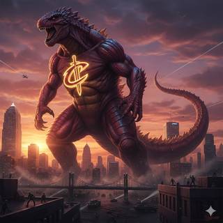 Cleveland Cavaliers Kaiju