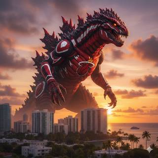 Miami Heat Kaiju