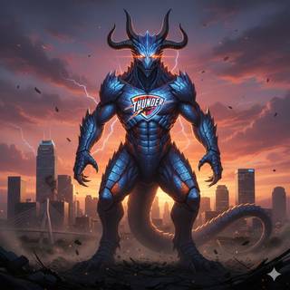 Oklahoma City Thunder Kaiju