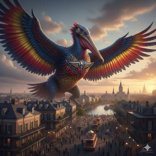 New Orleans Pelicans Kaiju