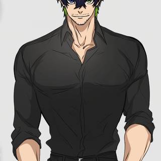 Full body of Oliver Aiku