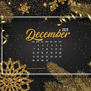 2025 December Calendar