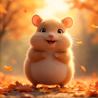 Cartoon Hamster