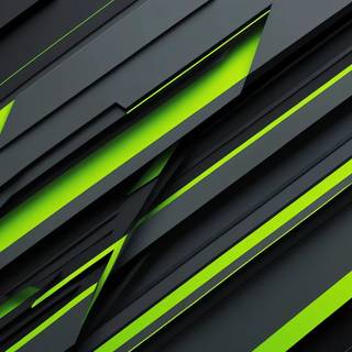 Green Black Background