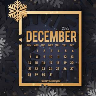 2025 December Calendar