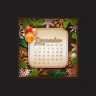 2025 December Calendar