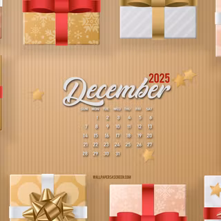 2025 December Calendar