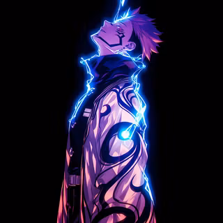 ryomen sukuna STANDARD NEON  Edition wallpaper