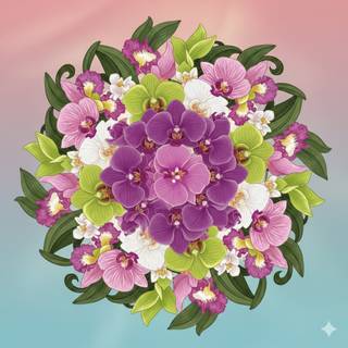 Orchid Mandala