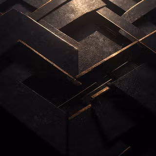 Black 3D Stone Texture