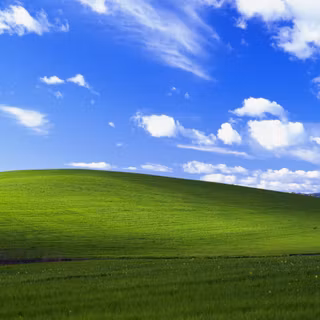 windows XP Bliss original wallpaper 4K