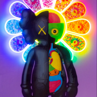  #Kaws  #Takashi Murakami