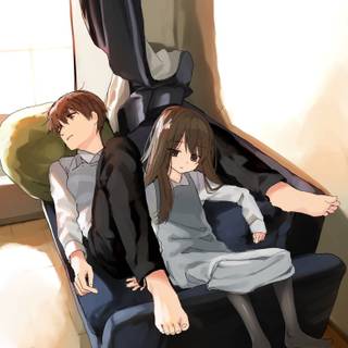 My crush Kailey and I <33