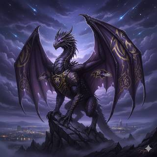 Baltimore Ravens Dragon 