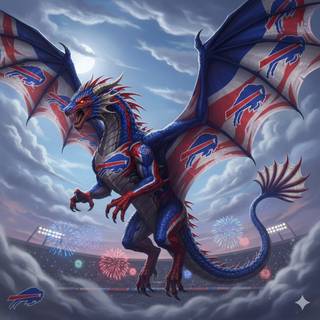 Buffalo Bills Dragon