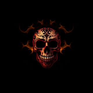 AMOLED Skull