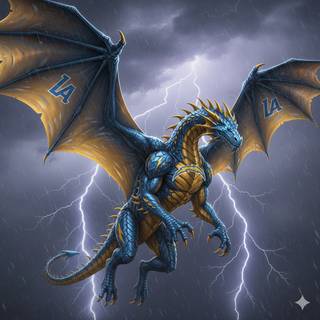 Los Angeles Chargers Dragon