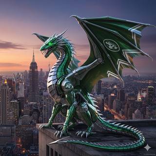 New York Jets Dragon