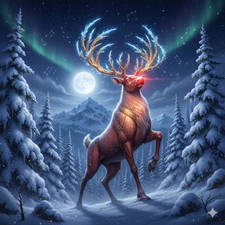 Reimagined Reindeer: Mythical Rudolph