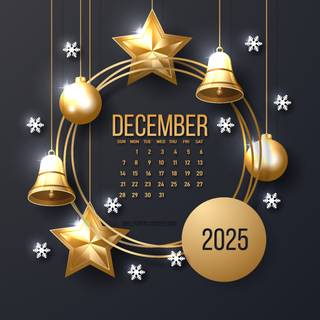 2025 December Calendar