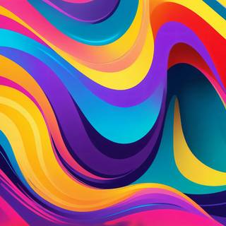 Colorful Abstract Waves