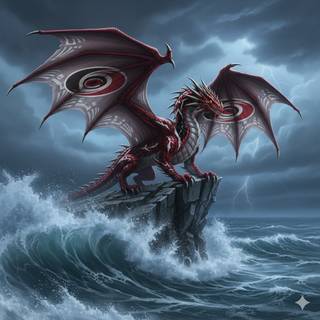 Carolina Hurricane Dragon 