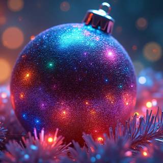 Glitter Xmas Ball