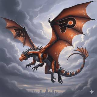 Philadelphia Flyers Dragon