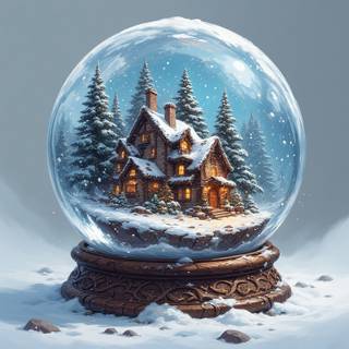 Christmas Snow Globe