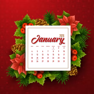 2026 January Calendar