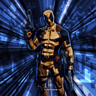 Gold Deadpool Fortnite