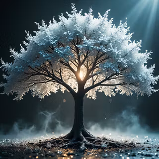 Icy Tree