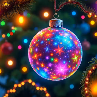Colorful Xmas Ball