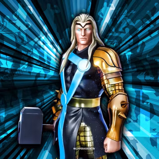 Gold Foil Thor Fortnite