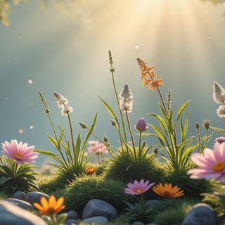 Wildflowers In A Field