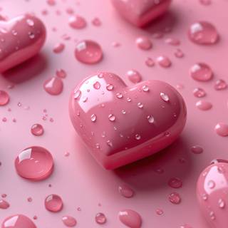 Pink Hearts