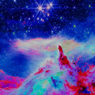 Neon Pillar of Creation