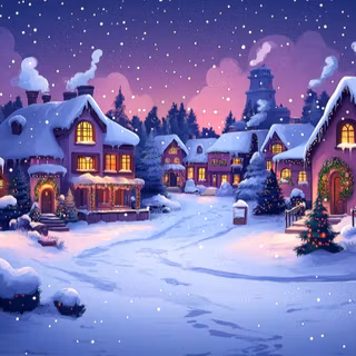 a cozy, winter wonderland!