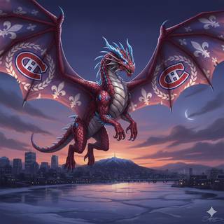 Montréal Canadiens Dragon