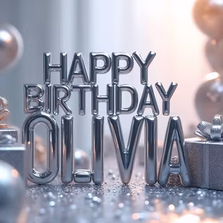 Olivia Happy Birthday