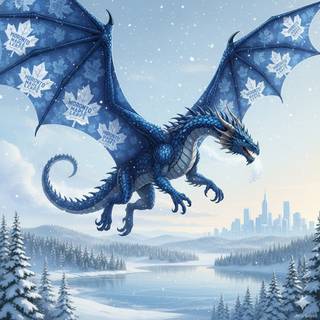 Toronto Maple Leafs Dragon